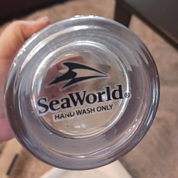 Set of Three 3 Sea World Pass Member Collectible 11 Ounce Glasses Tumblers 2009 - Picture 7 of 9